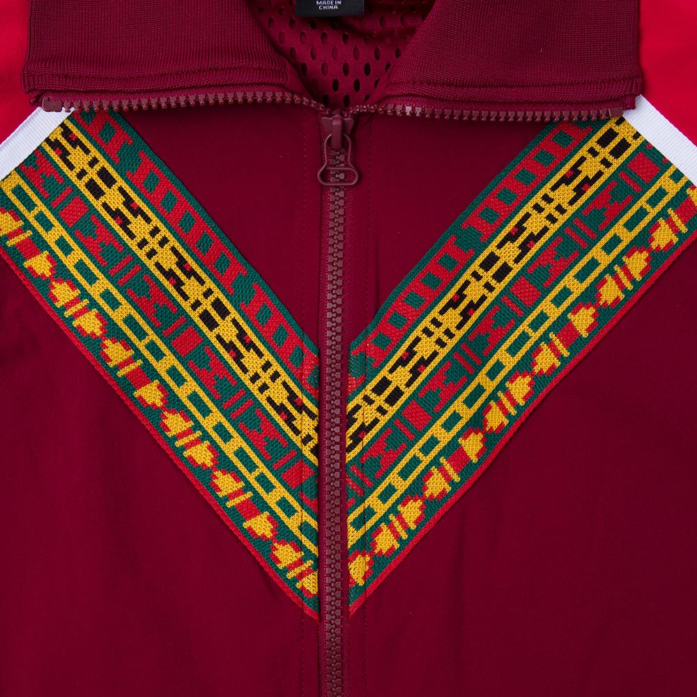 adidas Originals x Pharrell Williams Afro Hu TT FZ Jacket - White/Multicolor