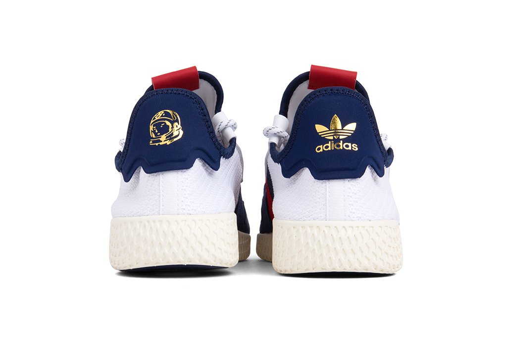 adidas Originals x Pharrell Williams BBC HU V2 - White/Scarlet/Dark Blue