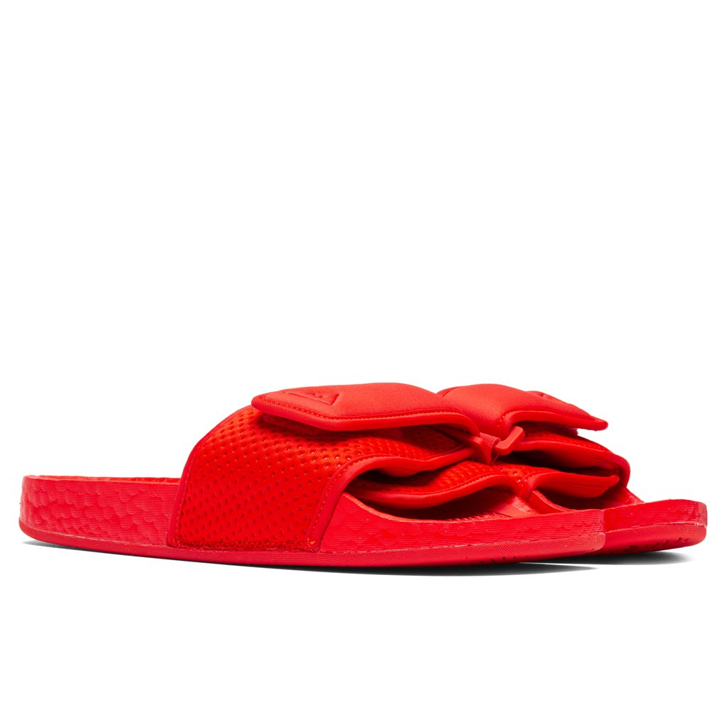 adidas Originals x Pharrell Williams Boost Slide - Active Red
