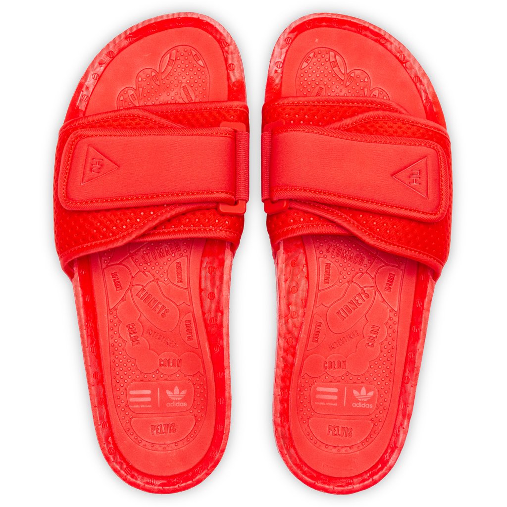 adidas Originals x Pharrell Williams Boost Slide - Active Red