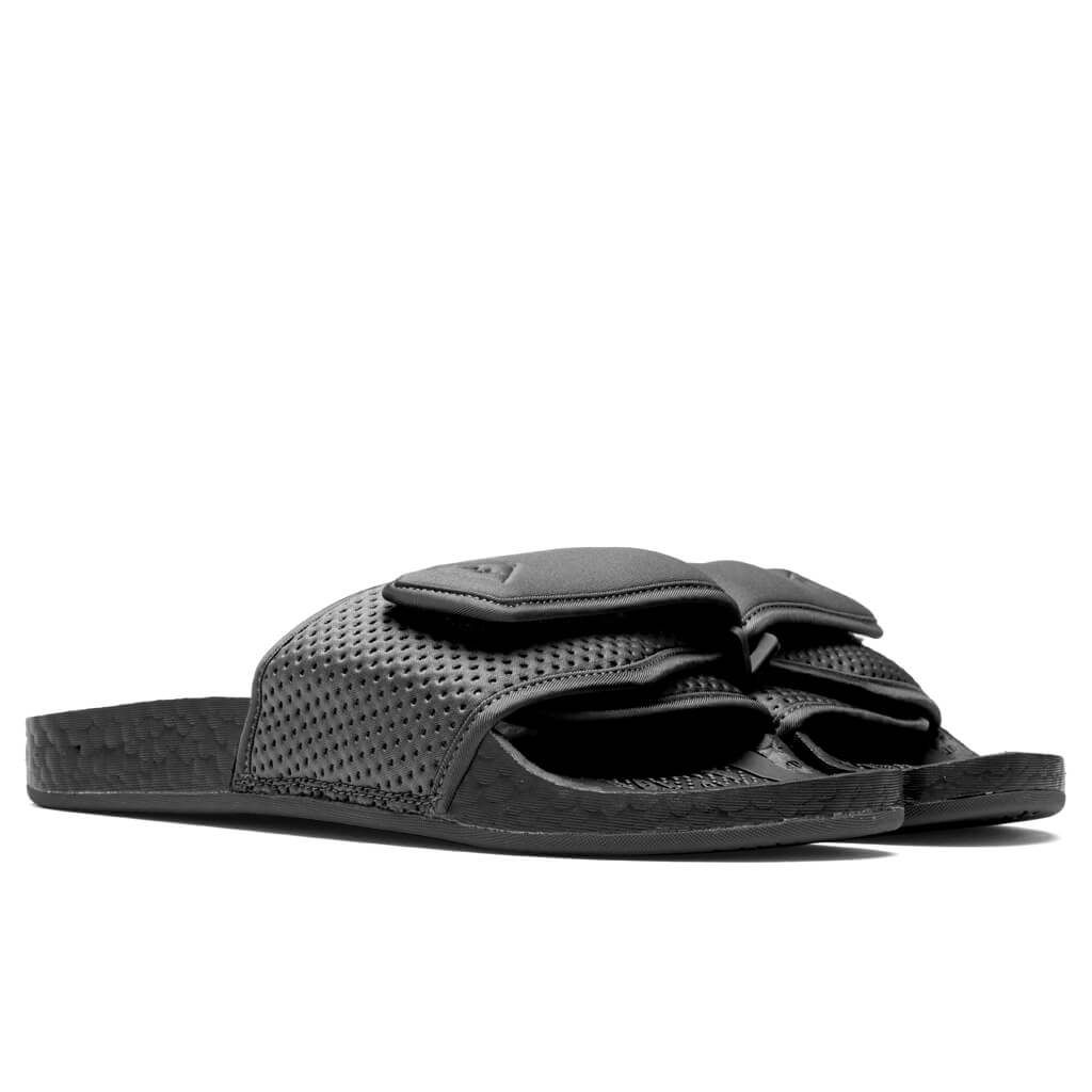 adidas Originals x Pharrell Williams Boost Slide - Core Black