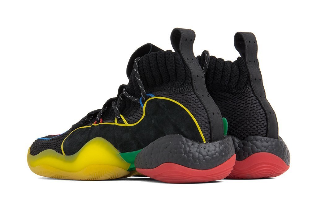 adidas Originals x Pharrell Williams Crazy BYW LVL X - Core Black/Green