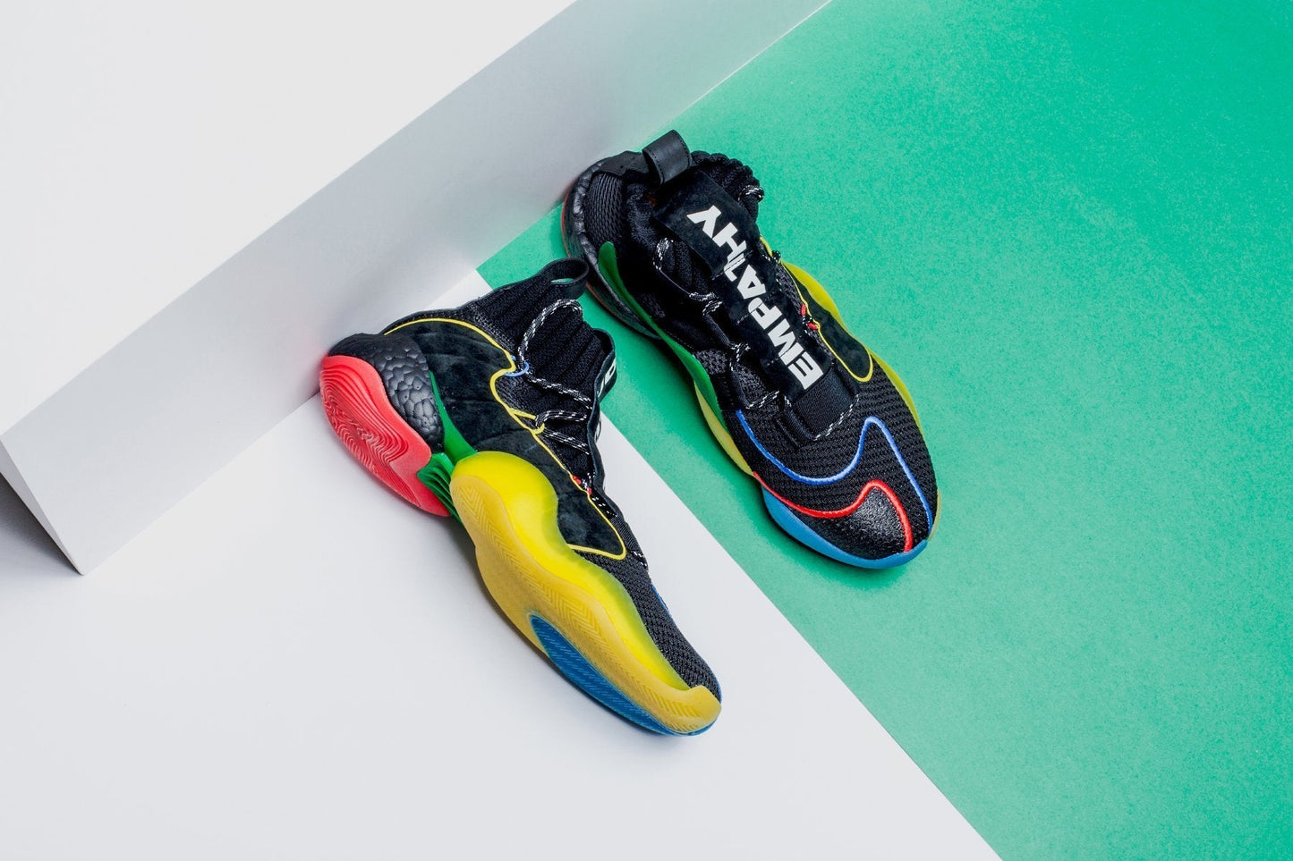 adidas Originals x Pharrell Williams Crazy BYW LVL X - Core Black/Green