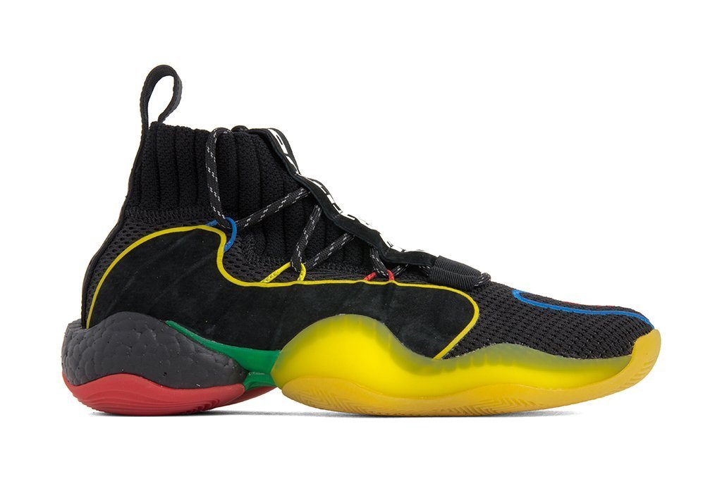 adidas Originals x Pharrell Williams Crazy BYW LVL X - Core Black/Green