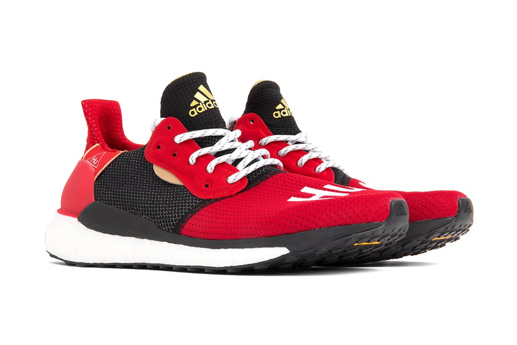 adidas Originals x Pharrell Williams Solar Hu - Scarlet
