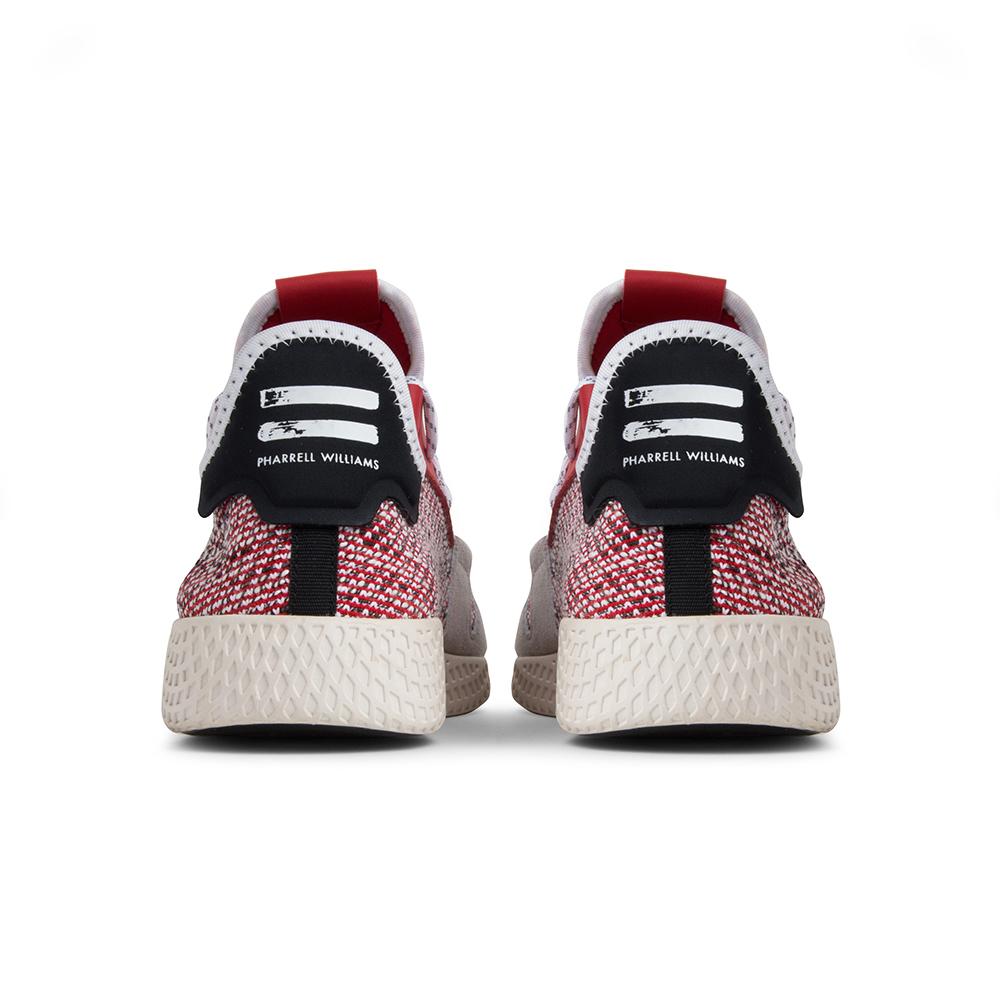 adidas Originals x Pharrell Williams 'Tennis HU v2' - Scarlet/White