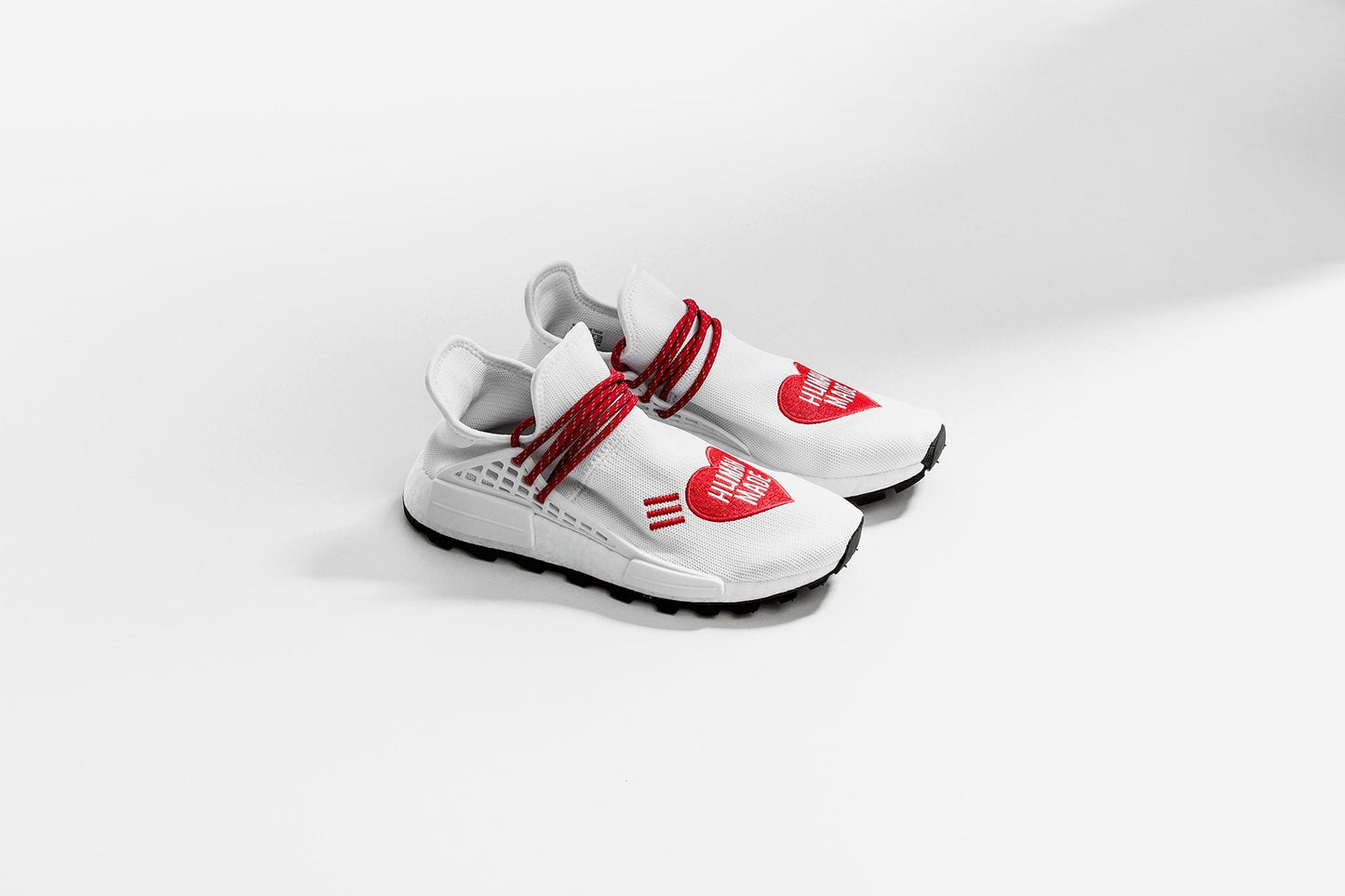 adidas Originals x Pharrell Williams x NMD Hu - White/Red