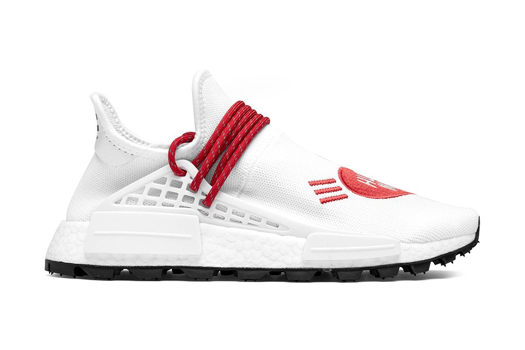 adidas Originals x Pharrell Williams x NMD Hu - White/Red