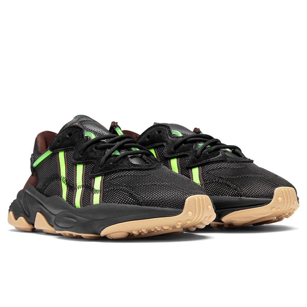 adidas Originals x Pusha T Ozweego - Black/Brown/Green