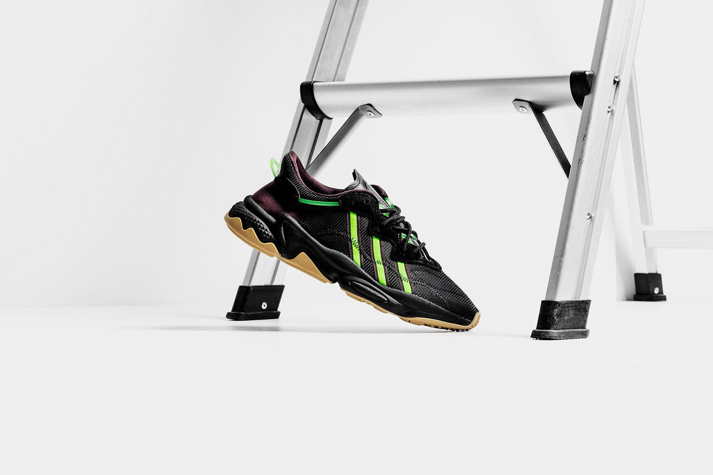 adidas Originals x Pusha T Ozweego - Black/Brown/Green