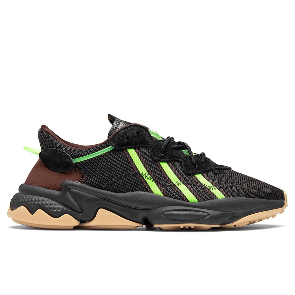adidas Originals x Pusha T Ozweego - Black/Brown/Green