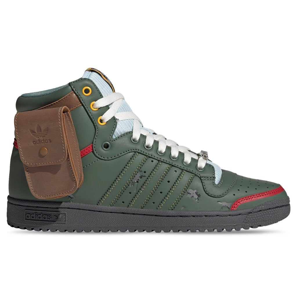 adidas Originals x Star Wars Top Ten Hi Star "Boba Fett" - Trace Green