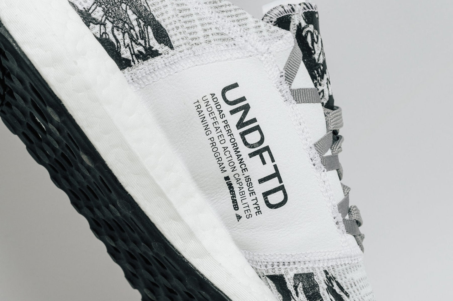 adidas Originals x UNDEFEATED Pureboost LTD - Shift Grey/Cinder/Utility Black