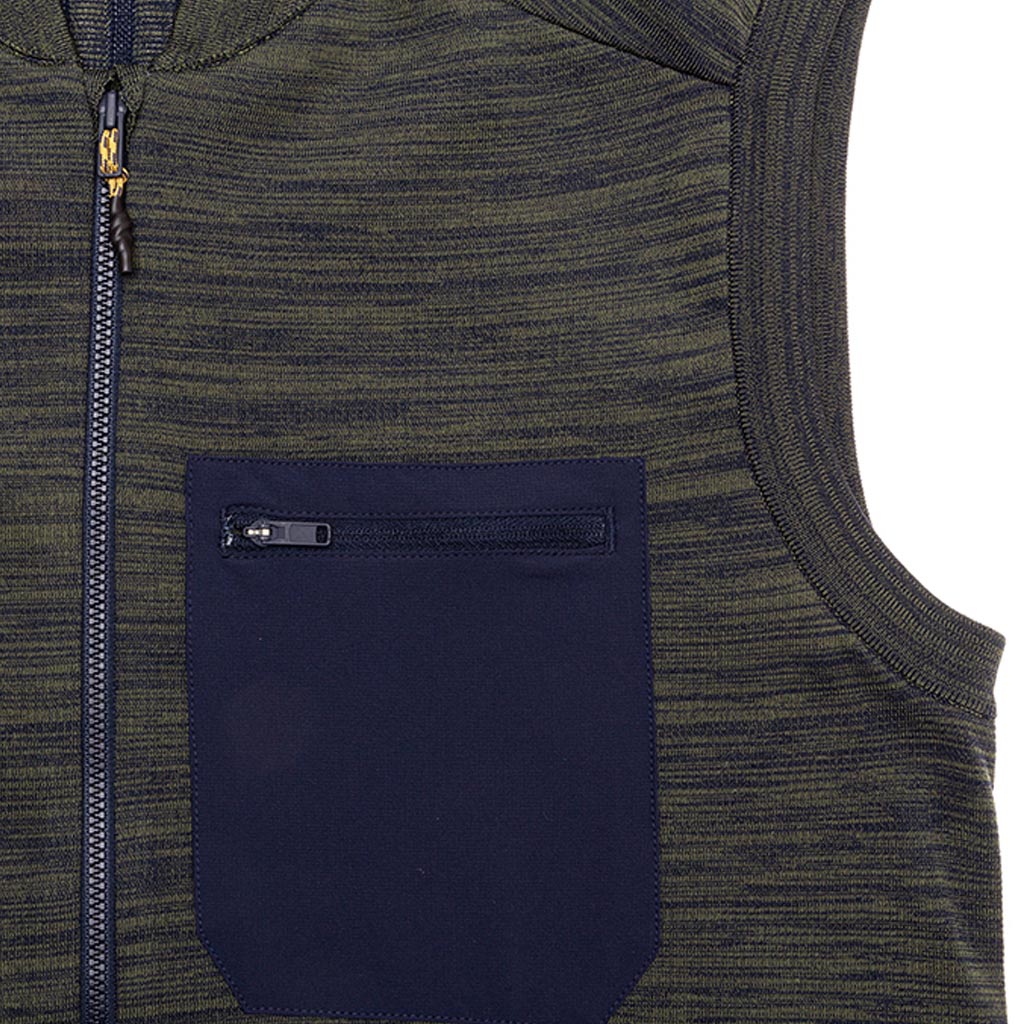 adidas Originals x Universal Works Vest - Legend Ink/Olive Cargo