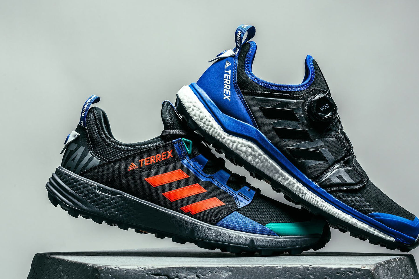 adidas Originals x White Mountaineering Terrex Agravic BOA - Core Black/Collegiate Royal