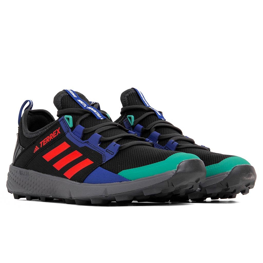 adidas Originals x White Mountaineering Terrex Agravic Speed + - Core Black/Active Orange/Collegiate Royal