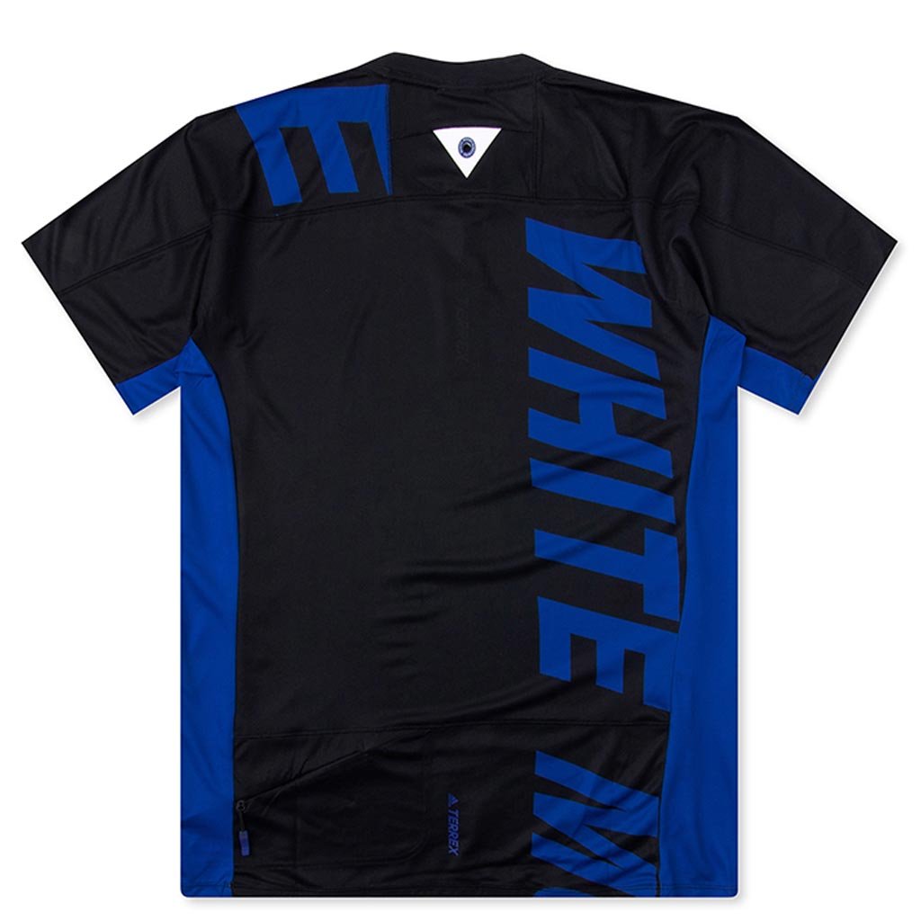 adidas Originals x White Mountaineering TX Trail Tee - Black/Royal