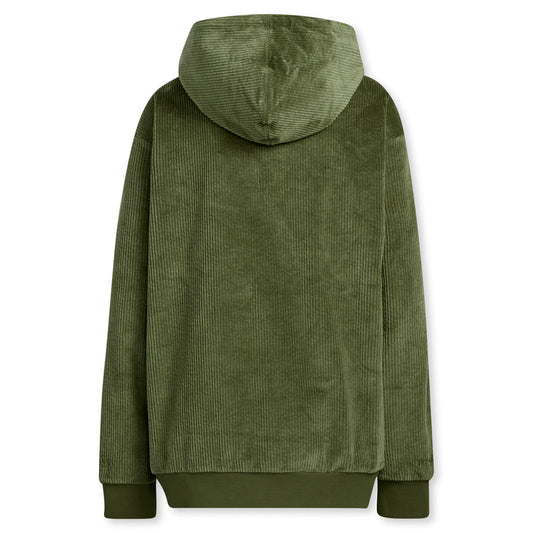 adidas Originals x Ivy Park Corduroy Hoodie - Wild Pine/Solar Slime