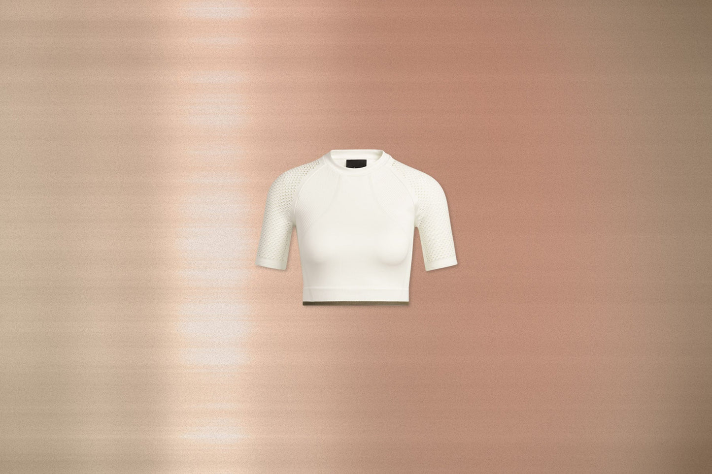 adidas Originals x Ivy Park Seamless Crop Top - Off White