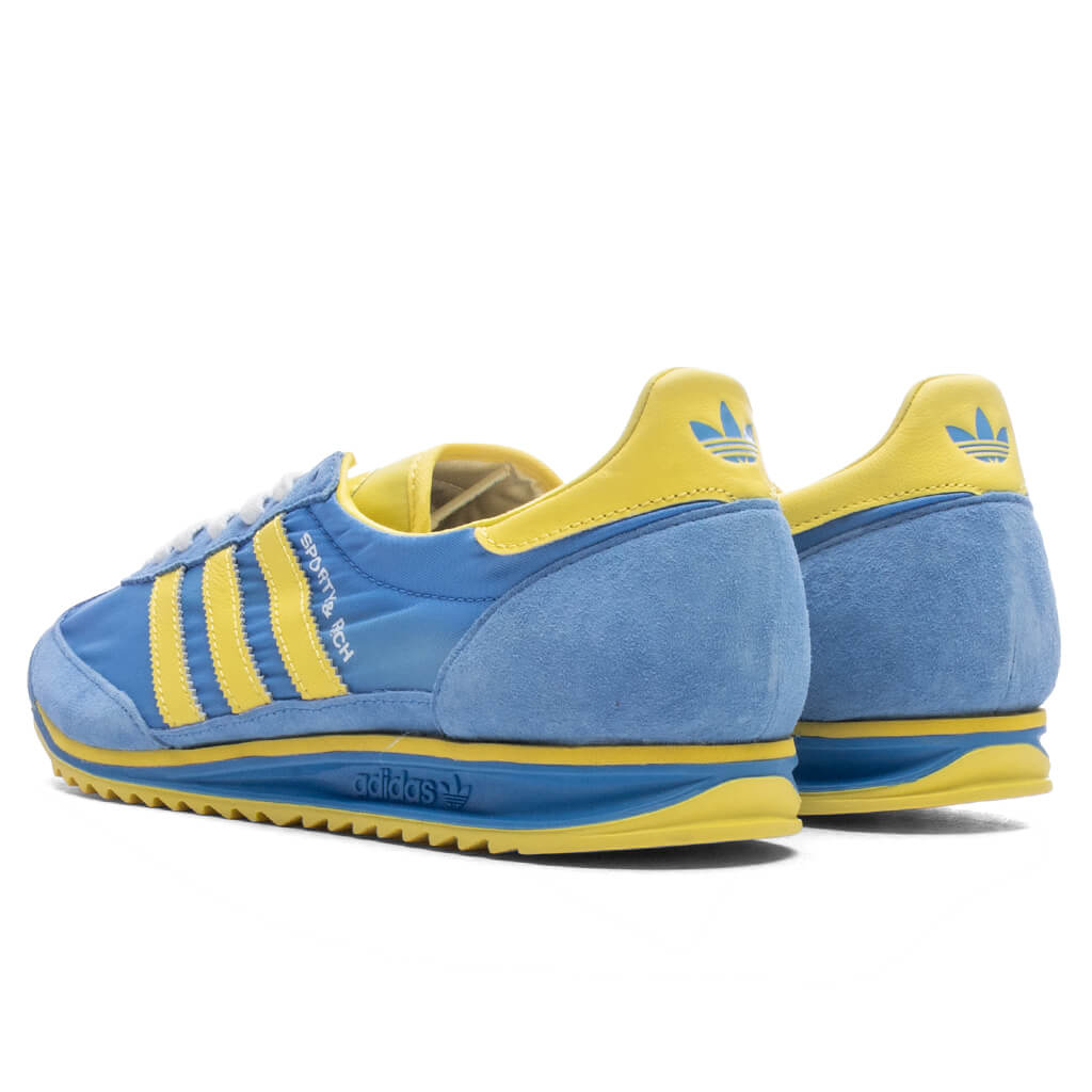 adidas Originals x Sporty & Rich SL72 Women's - Real Blue/Light Yellow/White