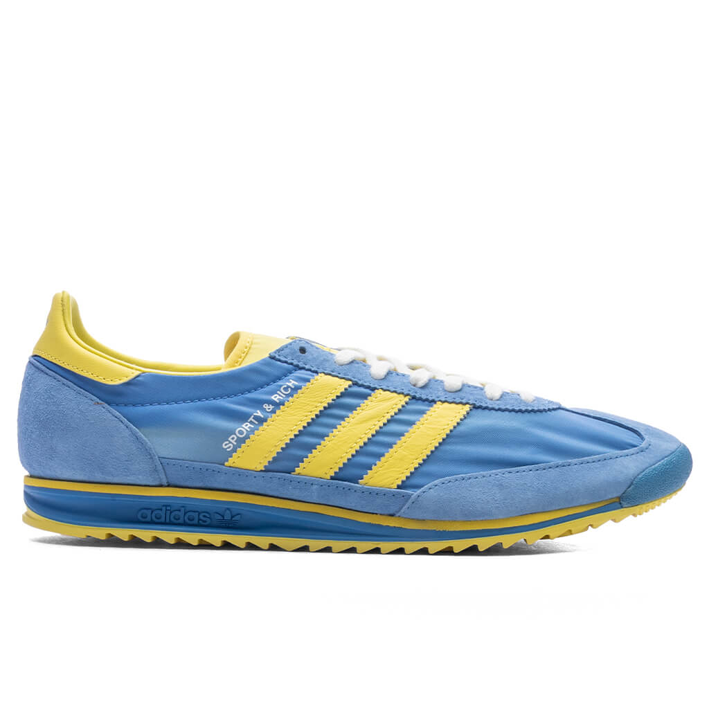 adidas Originals x Sporty & Rich SL72 Women's - Real Blue/Light Yellow/White