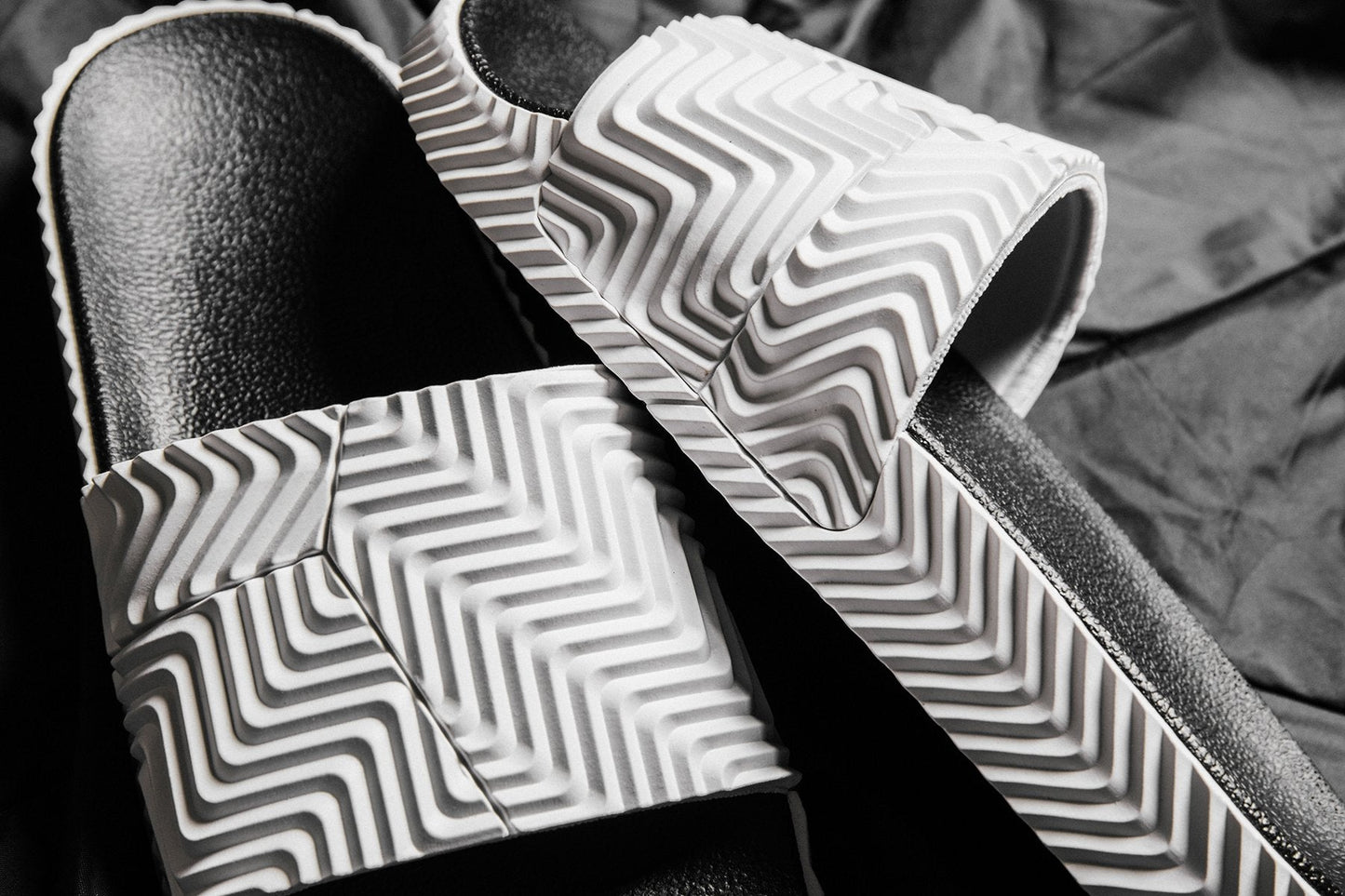 adidas Originals x Alexander Wang AW Adilette - White/Black