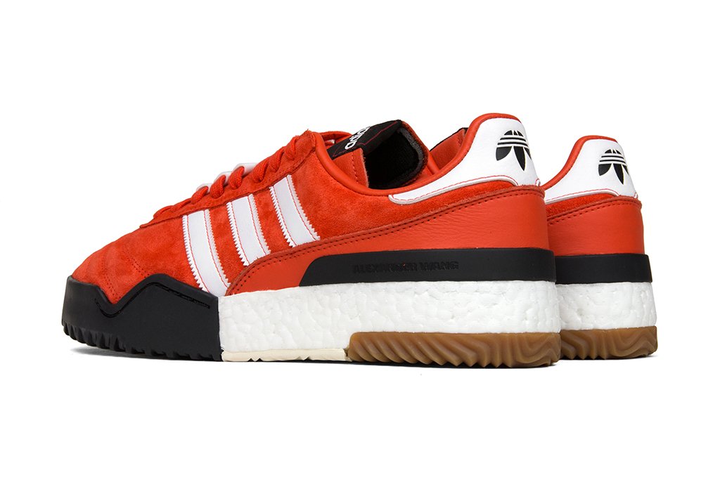 adidas Originals x Alexander Wang AW BBall Soccer - Bold Orange/Cloud White/Core Black