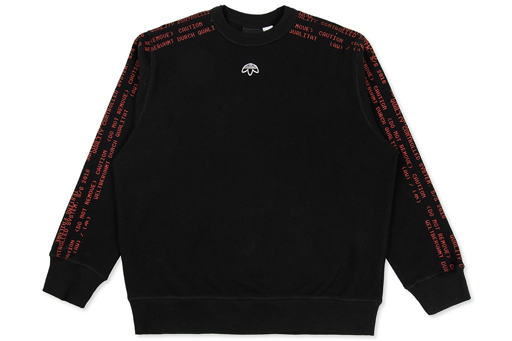 adidas Originals x Alexander Wang AW Crew - Black