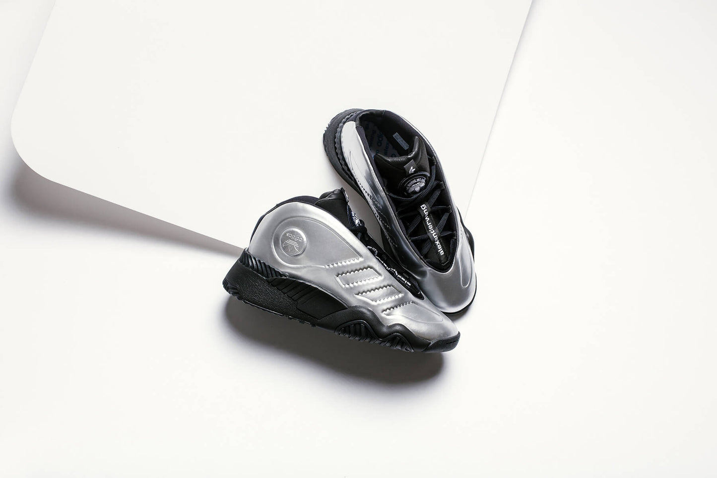 adidas Originals x Alexander Wang AW Futureshell - Platinum Metallic/Core Black