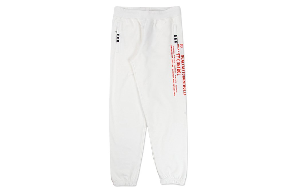 adidas Originals x Alexander Wang AW Graphic Jogger - Core White/Borange