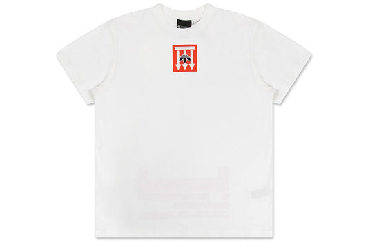 adidas Originals x Alexander Wang AW Graphic Tee - Core White/Borange