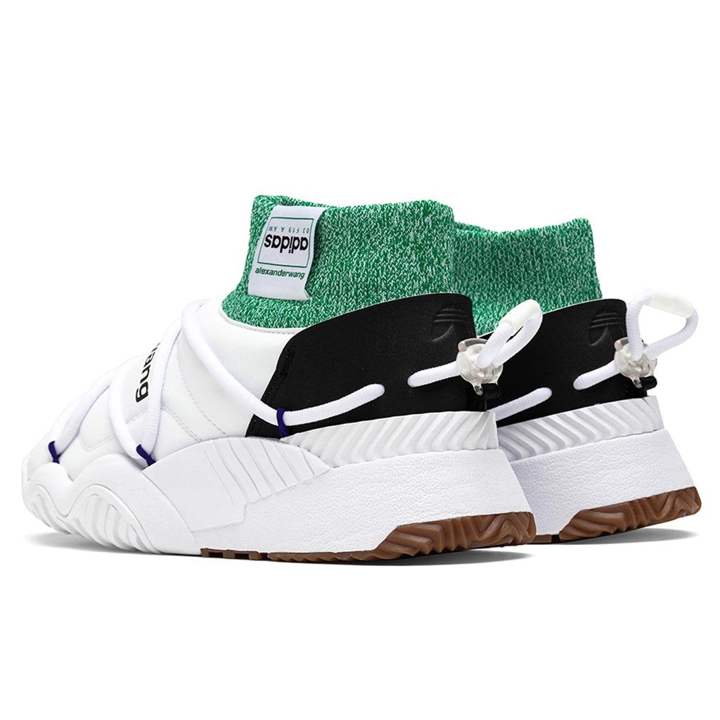 adidas Originals x Alexander Wang AW Puff Trainers - FTW White/Core Black/Prime Ink Blue