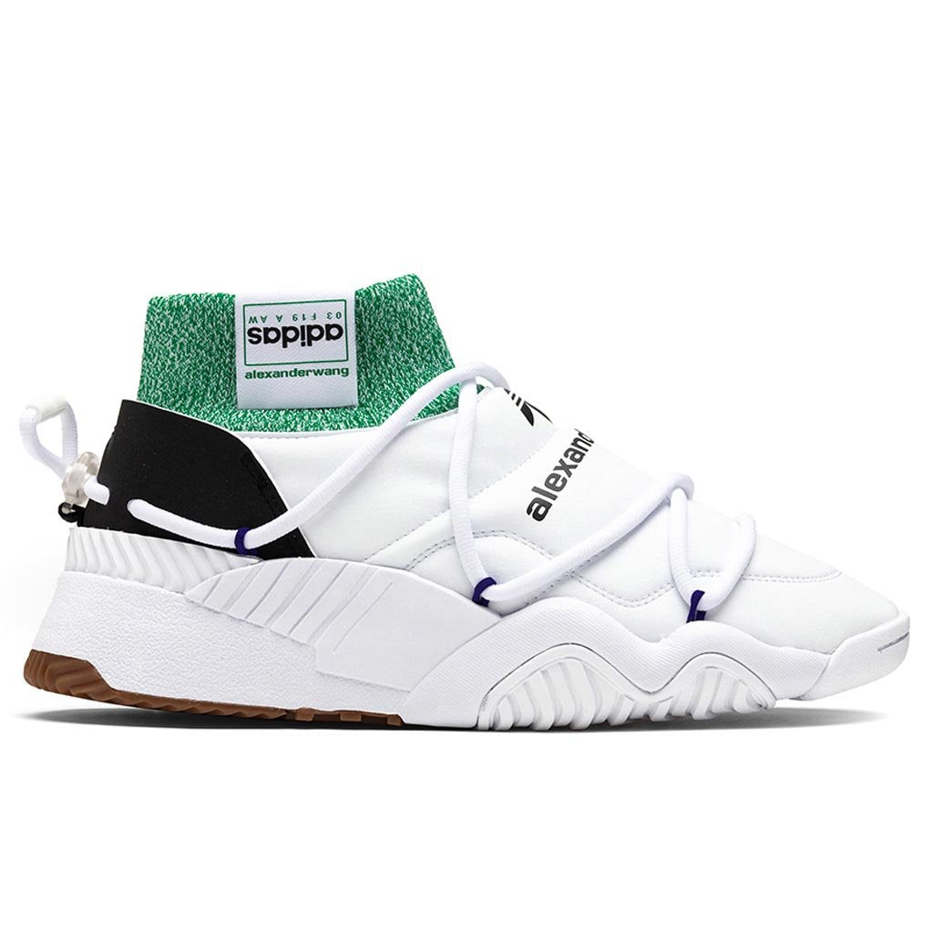adidas Originals x Alexander Wang AW Puff Trainers - FTW White/Core Black/Prime Ink Blue