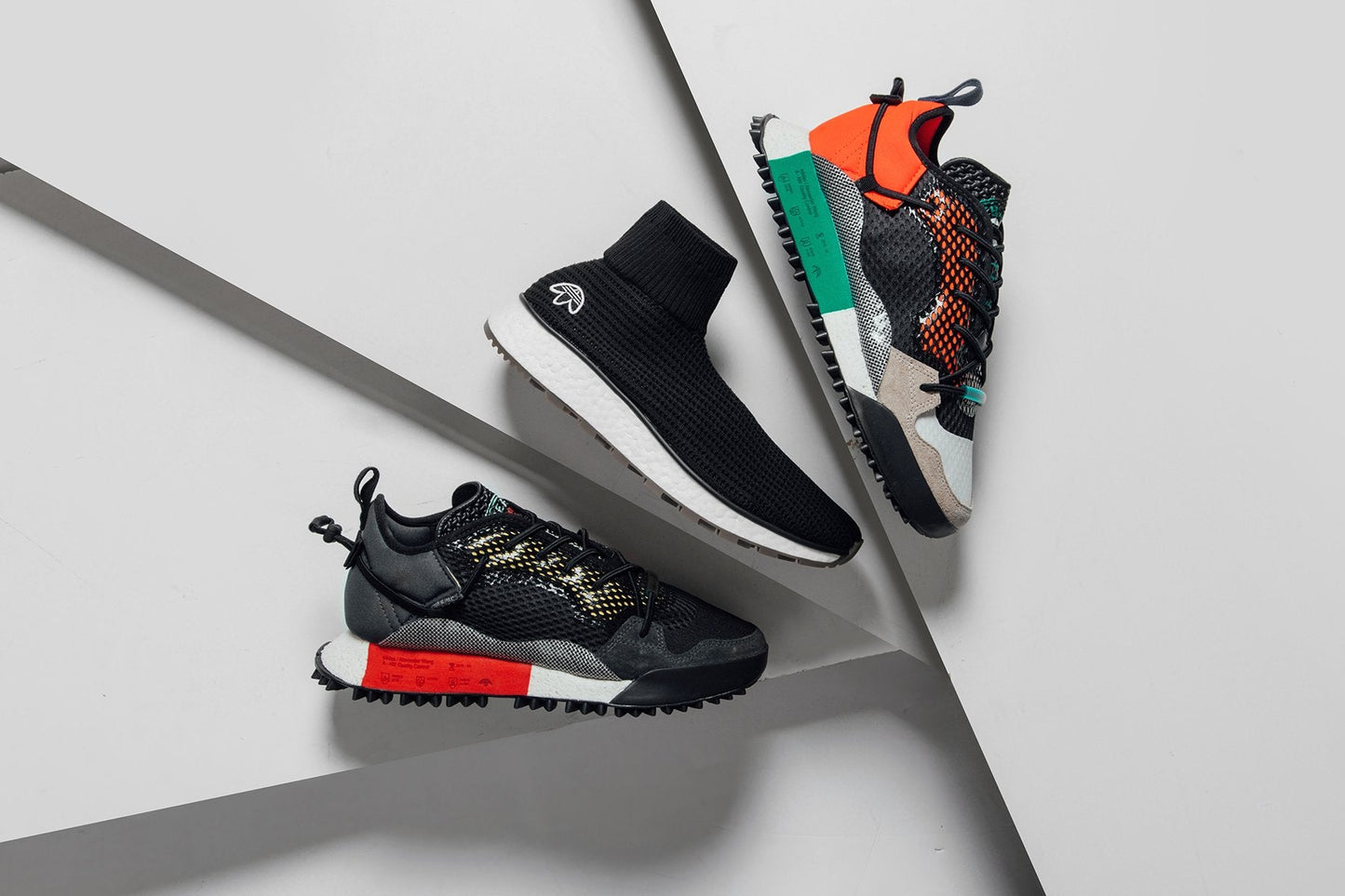 adidas Originals x Alexander Wang AW Run Clean - Core Black/Core Black