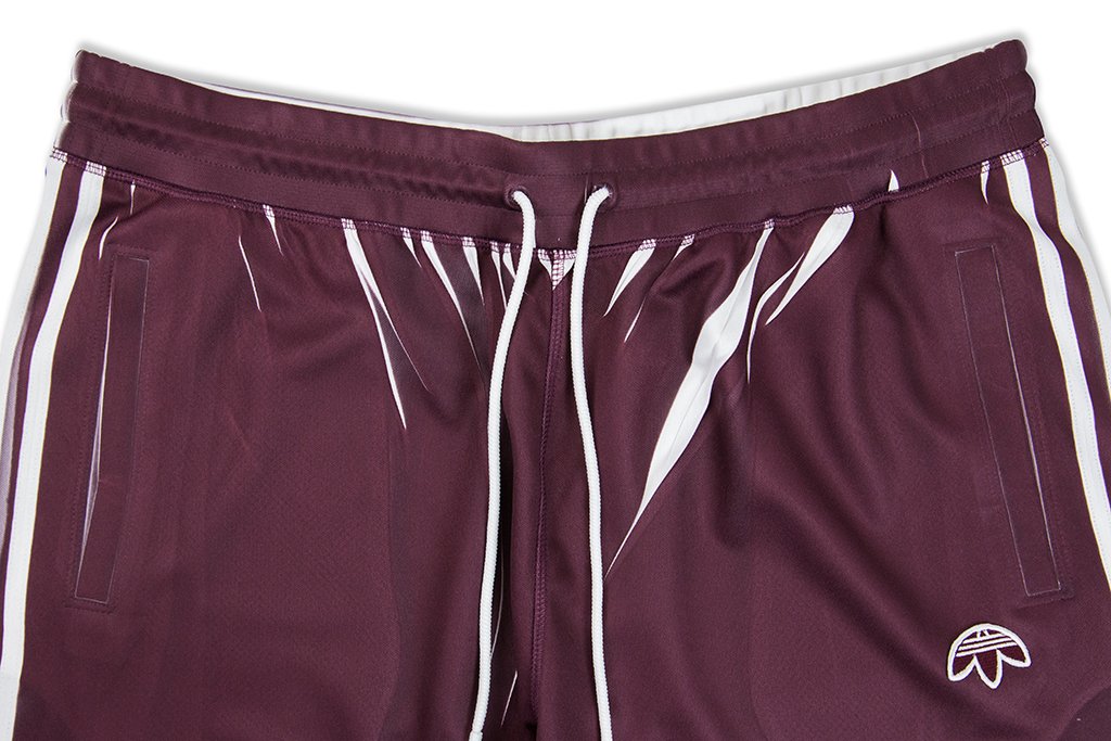 adidas Originals x Alexander Wang AW Shorts - Maroon/White