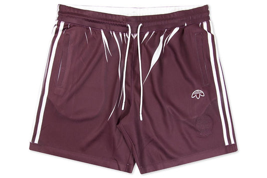 adidas Originals x Alexander Wang AW Shorts - Maroon/White
