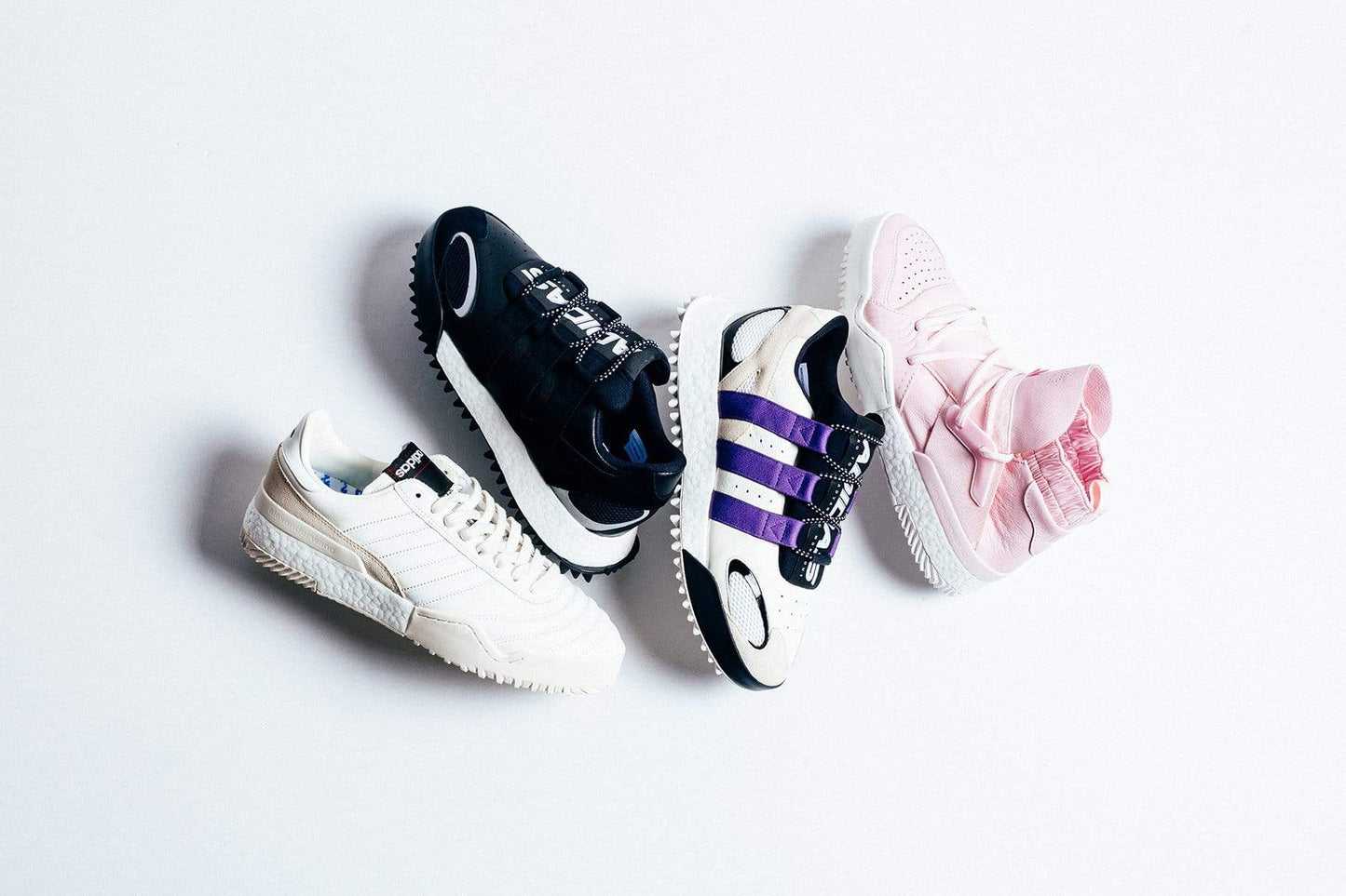 adidas Originals x Alexander Wang AW Wangbody Run - Core White/Sharp Purple/Clear Brown