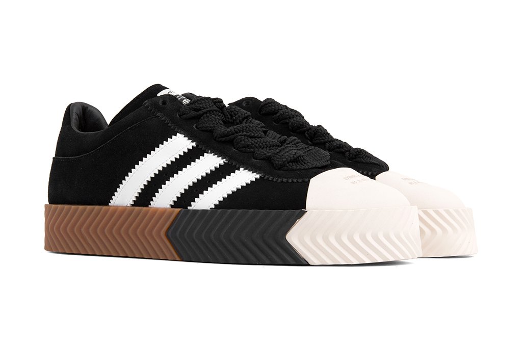 adidas Originals x Alexander Wang Skate Super - Core Black/White/Core Black