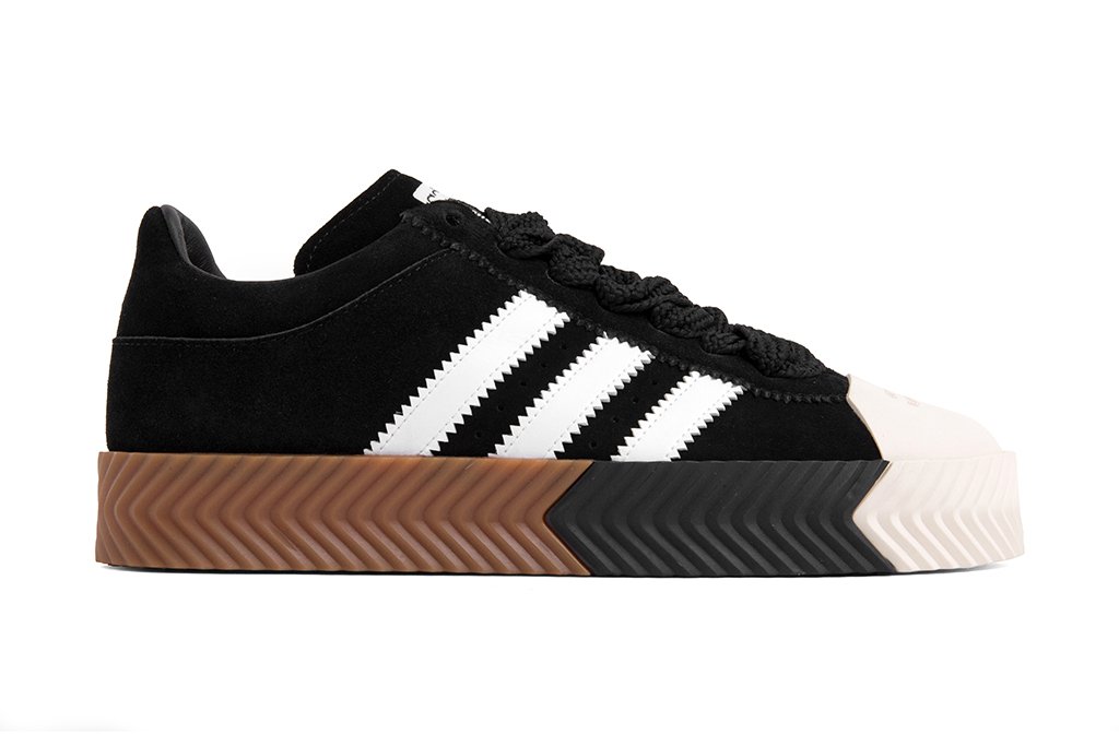 adidas Originals x Alexander Wang Skate Super - Core Black/White/Core Black