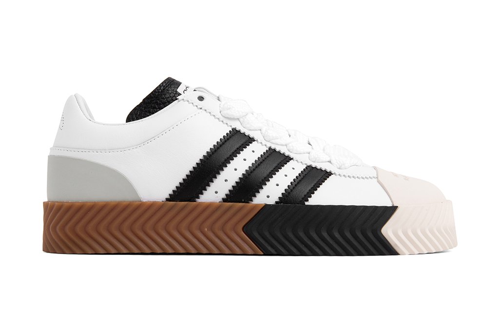 adidas Originals x Alexander Wang Skate Super - White/Core Black/Tech Silver