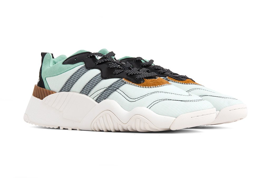 adidas Originals x Alexander Wang Turnout Trainer - Clear Mint/Core Black/Clear Mint