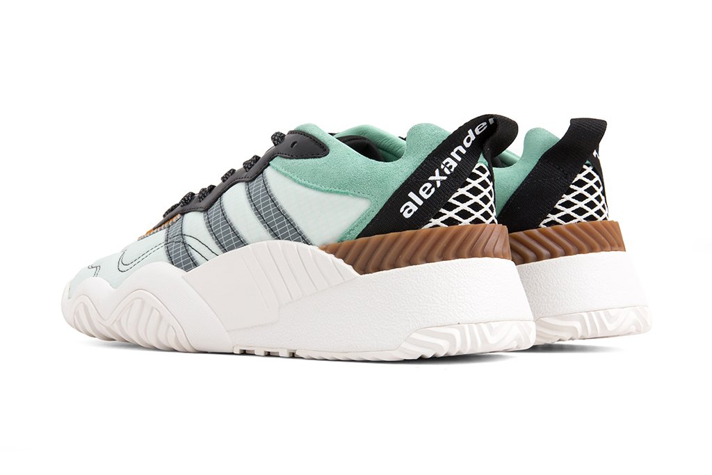 adidas Originals x Alexander Wang Turnout Trainer - Clear Mint/Core Black/Clear Mint