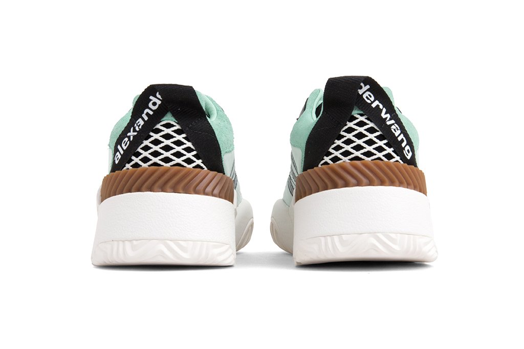 adidas Originals x Alexander Wang Turnout Trainer - Clear Mint/Core Black/Clear Mint