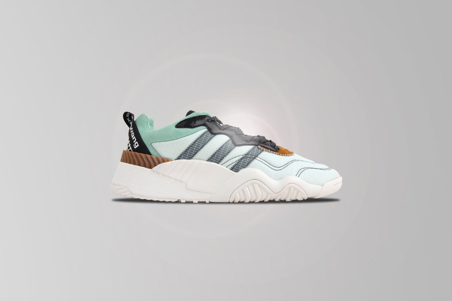 adidas Originals x Alexander Wang Turnout Trainer - Clear Mint/Core Black/Clear Mint