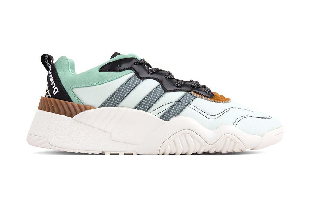 adidas Originals x Alexander Wang Turnout Trainer - Clear Mint/Core Black/Clear Mint