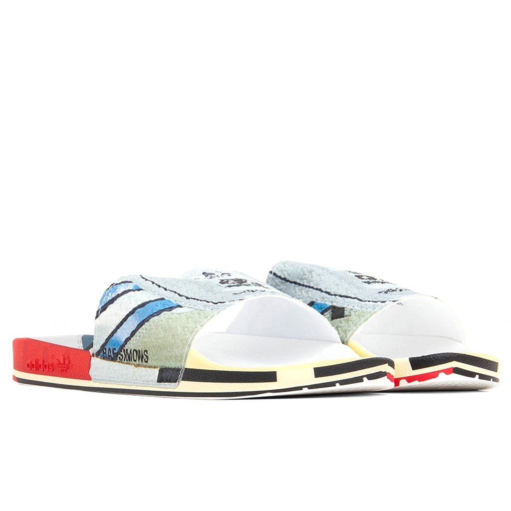adidas Originals x Raf Simons Mirco Adilette - Silver