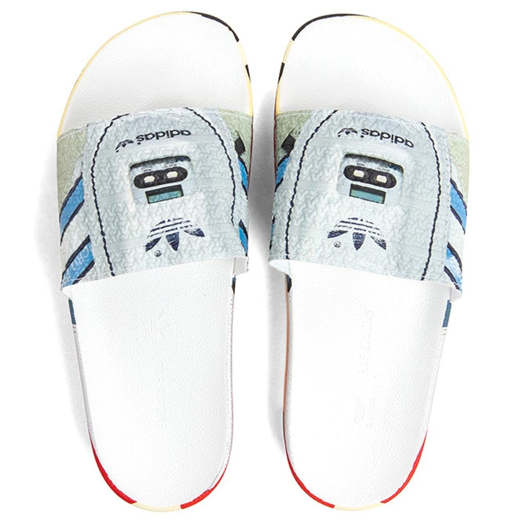 adidas Originals x Raf Simons Mirco Adilette - Silver