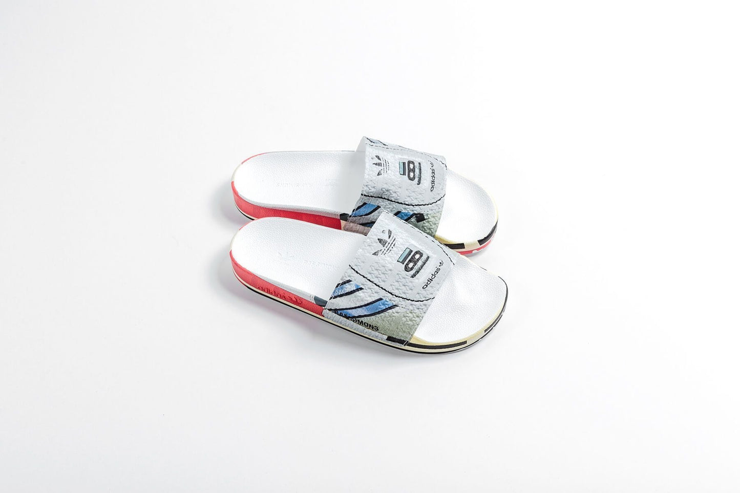 adidas Originals x Raf Simons Mirco Adilette - Silver