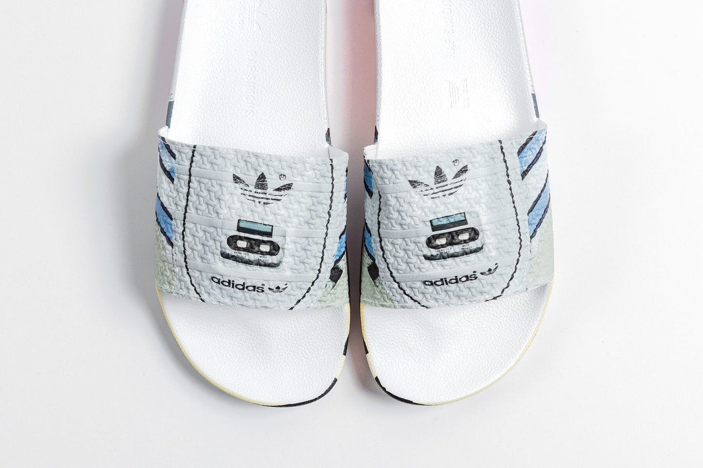 adidas Originals x Raf Simons Mirco Adilette - Silver