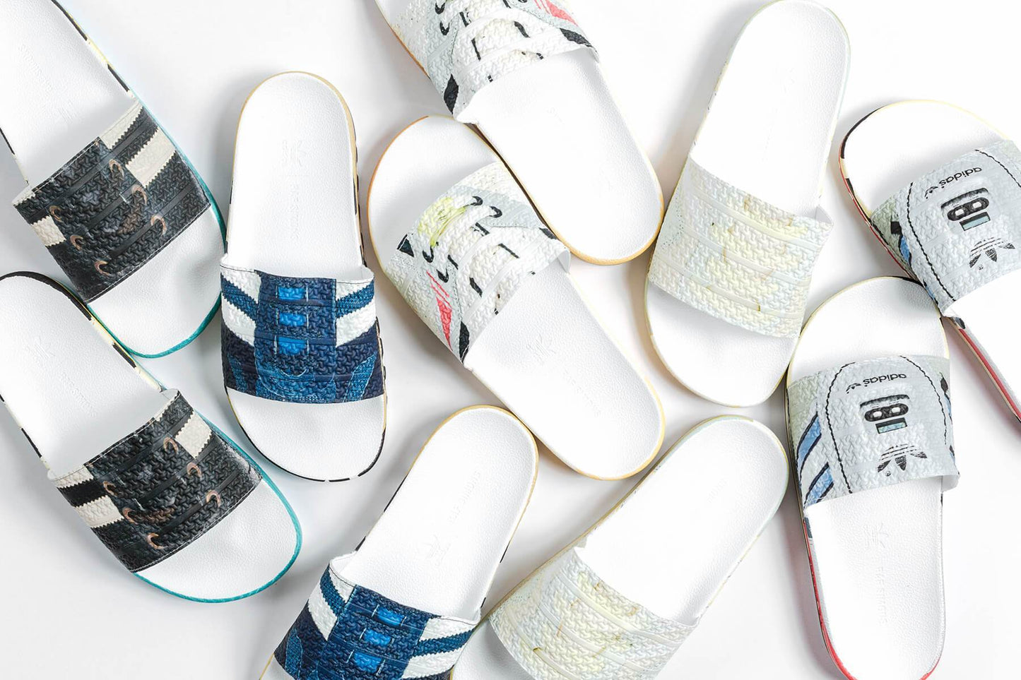 adidas Originals x Raf Simons Mirco Adilette - Silver